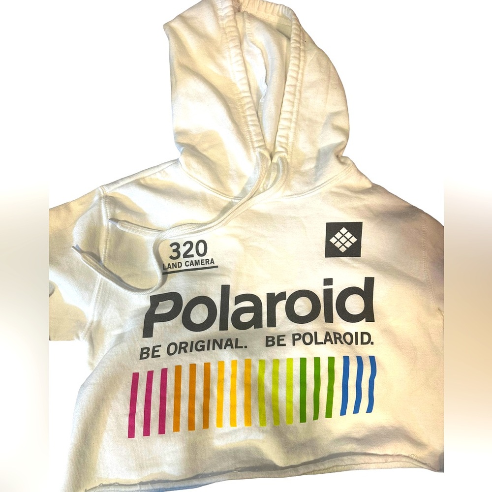 Polaroid Girls Crop Sweatshirt